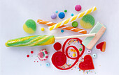 Various sweets and lollies