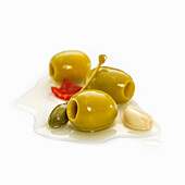 Giant cured olives (Gordal olives)