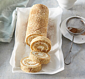 Carrot cake roll