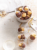 Marzipan chestnuts