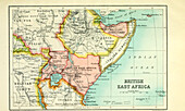 Map of British East Africa