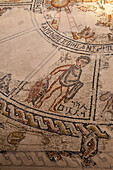 Zodiac mosaic, Sepphoris, Israel