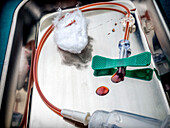 Blood extraction equipment, conceptual image