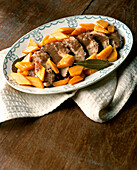 Stracotto al Barbera (beef braised with red wine, Italy)