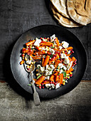 Carrots with Goats Cheese