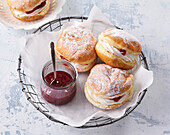 Cream and Jelly Filled donuts
