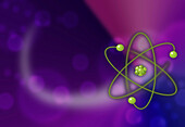 Atom, conceptual illustration