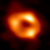 Supermassive black hole at centre of our galaxy, EHT image