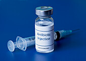 Antibiotic injection