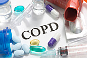 COPD, conceptual image