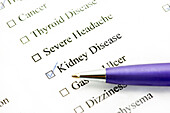Kidney disease, conceptual image