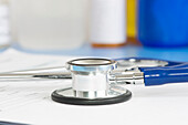 Stethoscope and medications