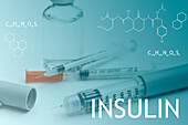 Insulin, conceptual image