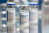 Human insulin vials