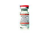 Hepatitis B vaccine vial