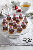 Christmas beehive biscuits