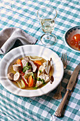 Bollito misto (mixed meat stew from Northern Italy)