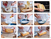 Cranberry sweet loaf - step by step