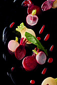 Root vegetable carpaccio