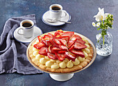 French strawberry pie