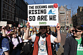 Climate change protest, Amsterdam, Netherlands, 2022