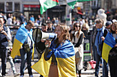 Demonstration in support of Ukraine, Netherlands, 2022