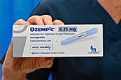 Semaglutide diabetes medication packaging