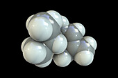 Terpinen-4-ol molecule, illustration