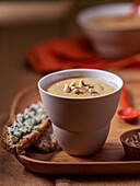 Pear and chestnut soup