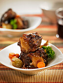 Slow cooked oxtail