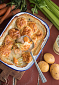 ChiCken pot pie (AmeriCan Comfort food)