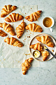 Hausgemachte Croissants