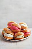 Brioche ice cream sandwiches