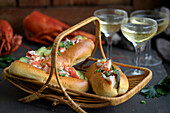 American lobster rolls