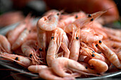 A bowl of shrimp