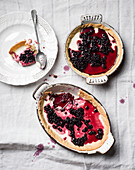 Elderberry tart
