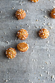 Chouquettes (Windbeutel mit Hagelzucker, Frankreich)