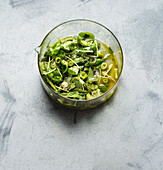 Vegan herb salad