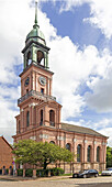 Reformierte Kirche, Prinzenstraße, 'Klein Amsterdam des Nordens', Friedrichstadt, Nordfriesland, Schleswig-Holstein, Deutschland