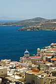 Hafenstadt Ermoupoli, Insel Syros, Kykladen, Ägäis, Griechenland