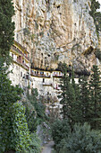 Schwalbennest Kloster Prodromou, Nähe Bergdorf Dimitsana, Peloponnes, Griechenland