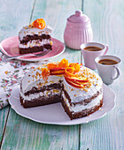 Cream cheese carrot cake