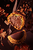 Choux chocolat - chocolate cream puff
