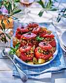 Gemista - gefüllte Tomaten aus Griechenland