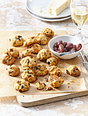 Italan savoury biscuits with olives