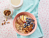 Healthy breakfast oatmeal