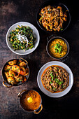 Assorted Indian Vegetarian Sides
