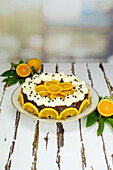 Orange cheesecake