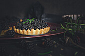 Blackberry tartlets