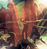 Song of the Towers mural